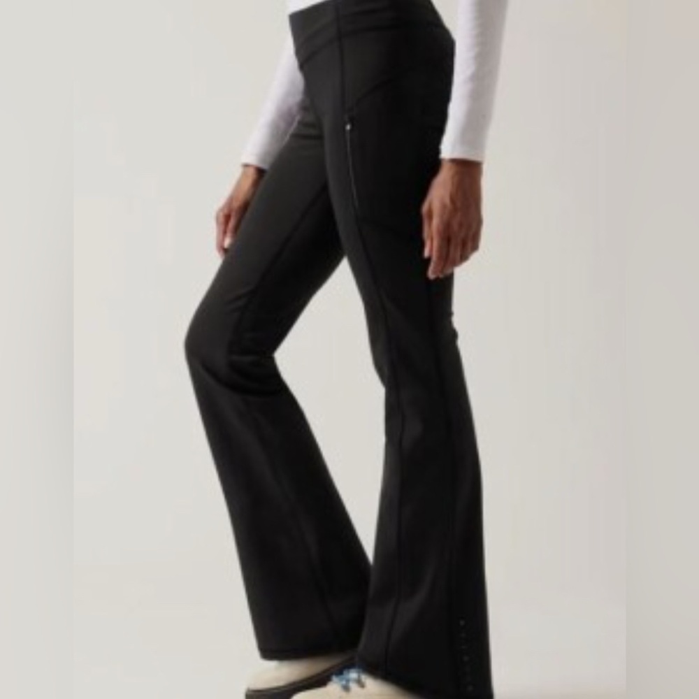 Athleta Rainier Black Boot Cut Pants